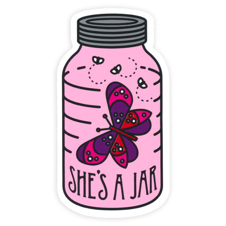 Wilco She's A Jar Sticker