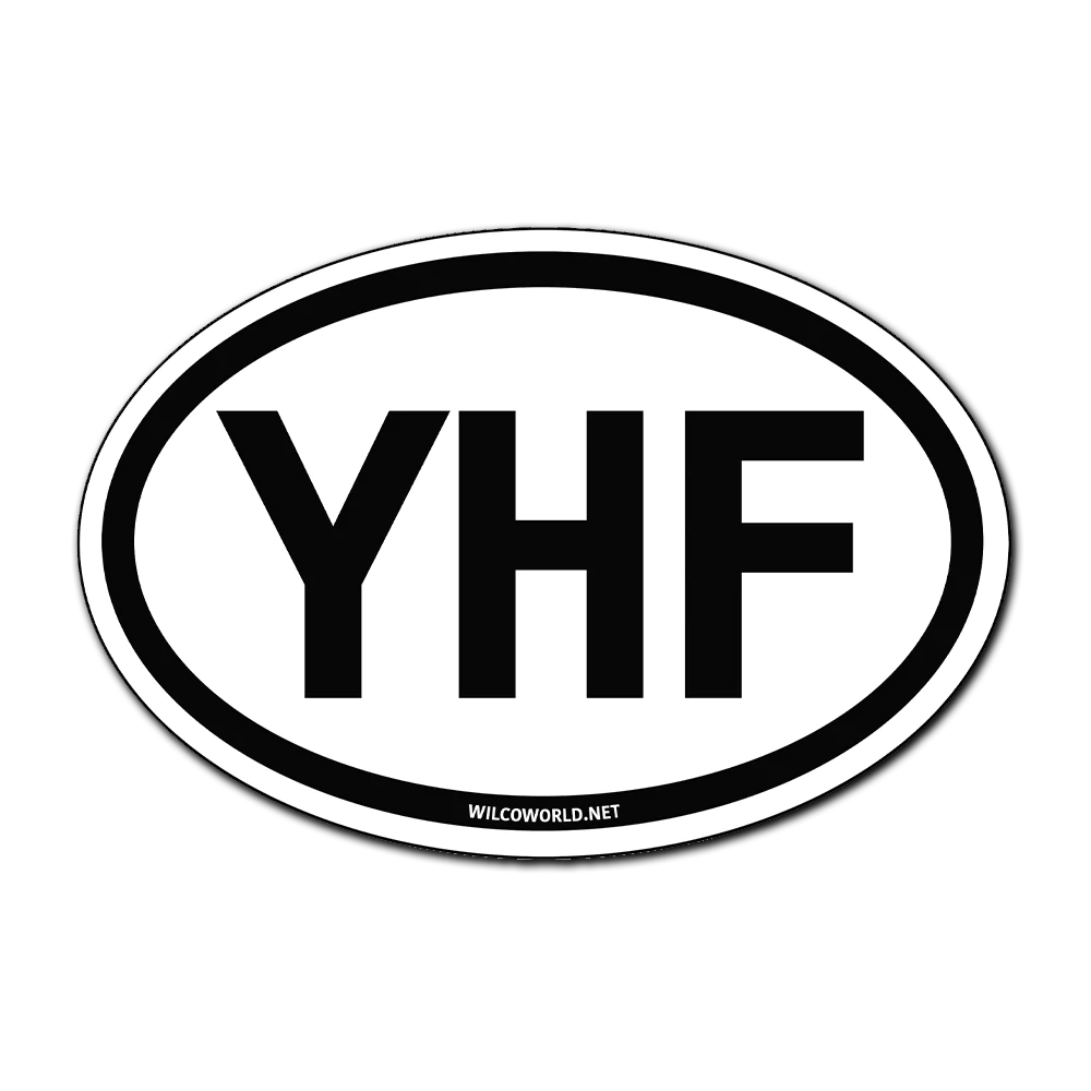 Wilco YHF Sticker