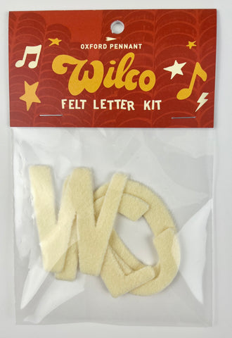 Wilco Felt Letter Kit