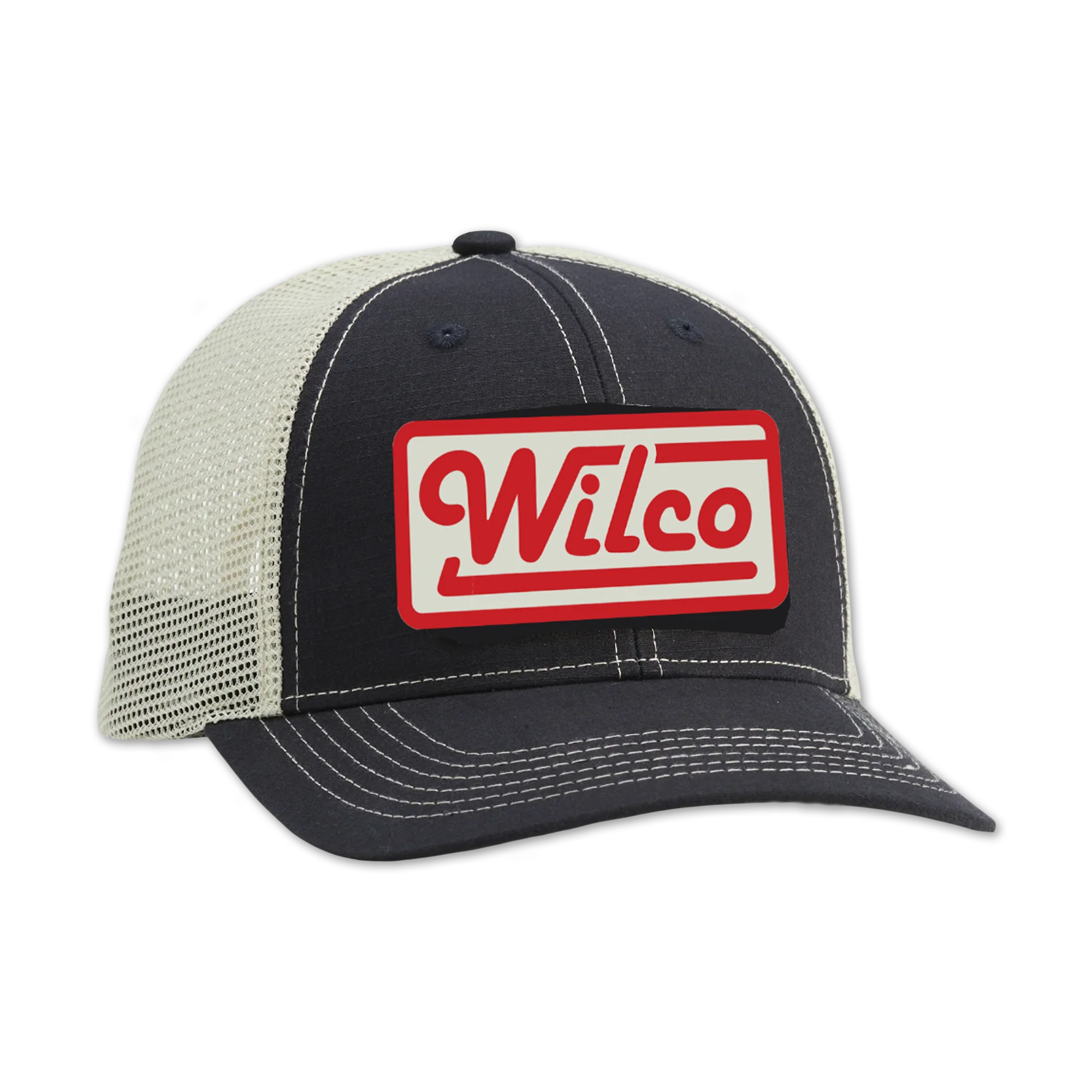 Wilco Logo Patch Navy Trucker Hat