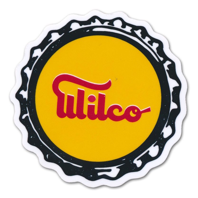 Wilco Bottlecap Sticker from Bingo Merch Official Merchandise
