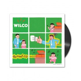 Wilco album Schmilco on black Vinyl LP from Bingo Merch Official Merchandise